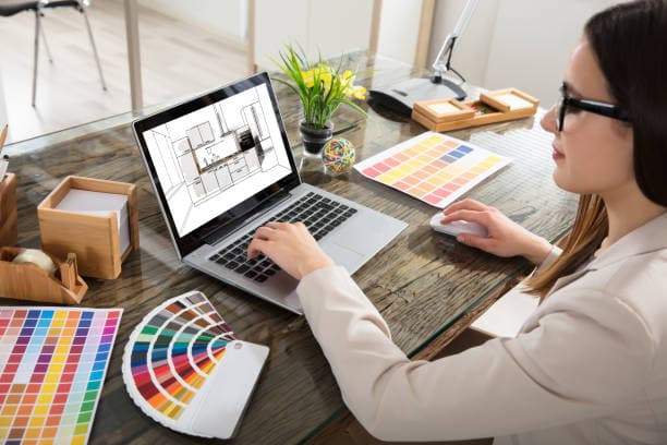 Samples display or design station